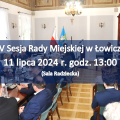 Zdjęcie do aktualności: V Sesja Rady Miejskiej w Łowiczu